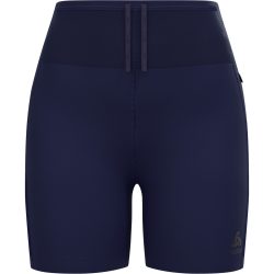Odlo X-Alp Trail Cargo Kurze Lauftights für Damen - Trail Running, Wandern - blau, XL