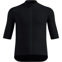 Odlo Zeroweight Merino Rad-Shirt Full-Zip für Herren - Radsport - schwarz, S