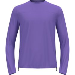 Odlo Explorer Cargo Langarm-Radshirt für Herren - Gravel, Radsport - lila, L