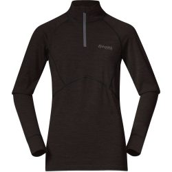 Bergans Kinder Inner:Pure Merino Half Zip Longsleeve