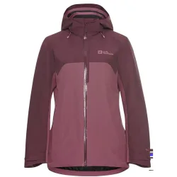 Jack Wolfskin Damen Hunberg 3in1 Jacke