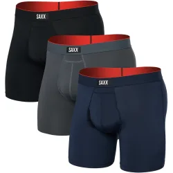 Saxx Underwear Herren Multi-Sport Mesh 3er Pack Boxer