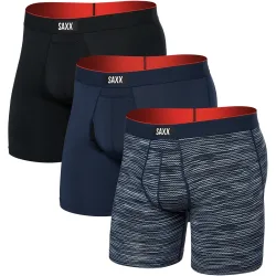 Saxx Underwear Herren Multi-Sport Mesh 3er Pack Boxer