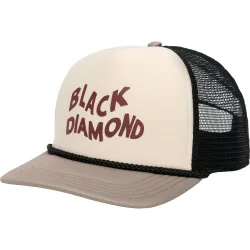 Black Diamond Flat Bill Trucker Cap