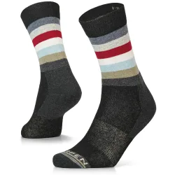 Lorpen Lifestyle Wool Stripe Crew Socken