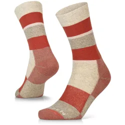 Lorpen Lifestyle Wool Stripe Crew Socken