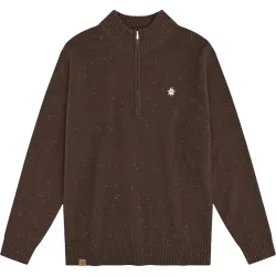 Bavarian Caps Herren Edelweiß Stricktroyer Pullover