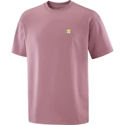 Salomon Herren Round Logo Graphic T-Shirt