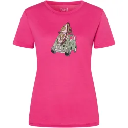 Super.Natural Damen Surfcar T-Shirt