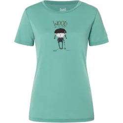 Super.Natural Damen Wood Craftine T-Shirt
