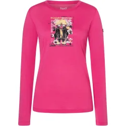 Super.Natural Damen Crazy Mouse Longsleeve