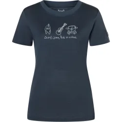 Super.Natural Damen Van Life Bio J T-Shirt
