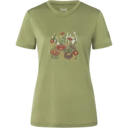 Super.Natural Damen Flower Field Bio J T-Shirt