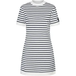 Super.Natural Damen Casual Stripe Bio Kleid