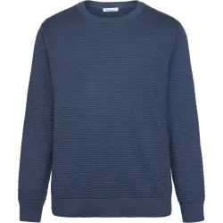 KnowledgeCotton Apparel Herren Vagn Bubble Knit Crew Neck Pullover