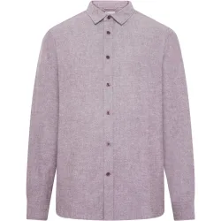 KnowledgeCotton Apparel Herren Regular Fit Heavy Twill Flannel Hemd