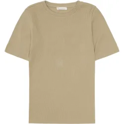 KnowledgeCotton Apparel Damen Rib T-Shirt
