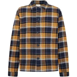 KnowledgeCotton Apparel Herren Big Checked Heavy Flannel Hemd