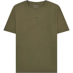 KnowledgeCotton Apparel Herren Chest Embroidery T-Shirt