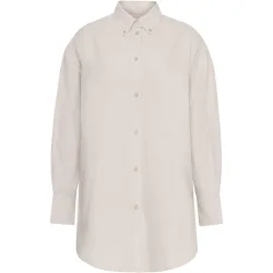 KnowledgeCotton Apparel Damen Oxford Loose Fit Bluse