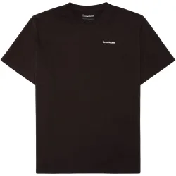 KnowledgeCotton Apparel Herren Back Print T-Shirt