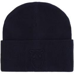 KnowledgeCotton Apparel Embossed Owl Mütze