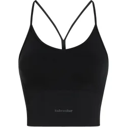 Icebreaker Damen 260 Seamless Rib Strappy Sport BH