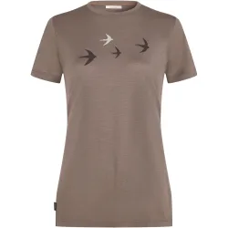 Icebreaker Damen 150 Tech Lite Bird Transit T-Shirt