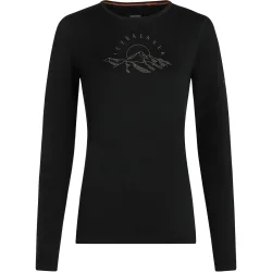 Icebreaker Damen 200 Oasis Sunrise Summit Longsleeve