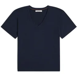 icebreaker Merino 150 Tech Lite Relaxed Damen T-Shirt Blau, Damen, Größe: XL
