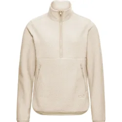 Jack Wolfskin Damen Lite Curl Half Zip Pullover