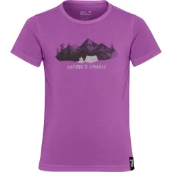 Jack Wolfskin Kinder Hiking Graphic T-Shirt