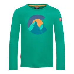 Trollkids Kinder Halsafjord Longsleeve