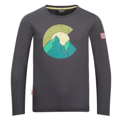 Trollkids Kinder Halsafjord Longsleeve