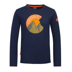 Trollkids Kinder Halsafjord Longsleeve