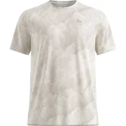 Odlo Herren Zeroweight Chill-Tec Print T-Shirt