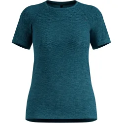 Odlo Essential Seamless Lauf-T-Shirt für Damen - Training, Running - marineblau, XL