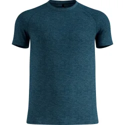 Odlo Essential Seamless Lauf-T-Shirt für Herren - Training, Running - marineblau, M