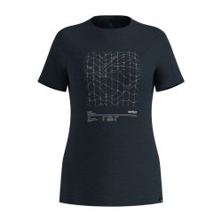 Odlo Damen Merino Tencel Hyper Map T-Shirt