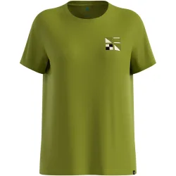 Odlo Damen Cotton Blend Odlo Flags T-Shirt