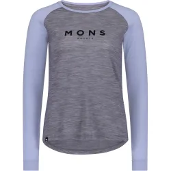 Mons Royale Damen Icon Merino Raglan Longsleeve