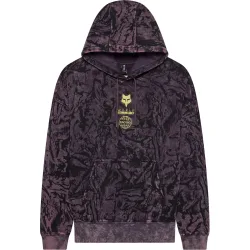 Fox Herren Image Print Fleece Hoodie