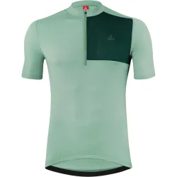 Löffler Herren Skys Block Mid Half Zip Trikot