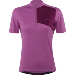 Löffler Damen Skys Block Mid Half Zip Trikot