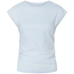 Mandala Damen Side Ruffled T-Shirt