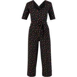 Blutsgeschwister Damen Flaming Heart Marlene Jumpsuit