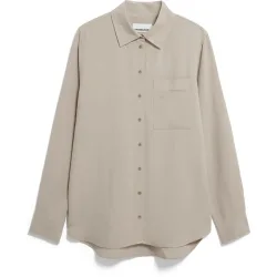 Armedangels Damen Linen Blend Bluse