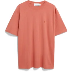 Armedangels Herren Maarkos Linen Blend T-Shirt