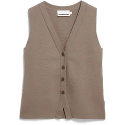 Armedangels Damen Compact Buttoned Knit Weste