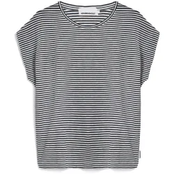 Armedangels Damen Slub Jersey Stripe T-Shirt